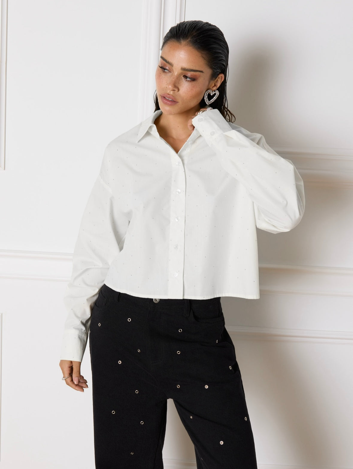 Cropped Blouse MARY - Refined Department