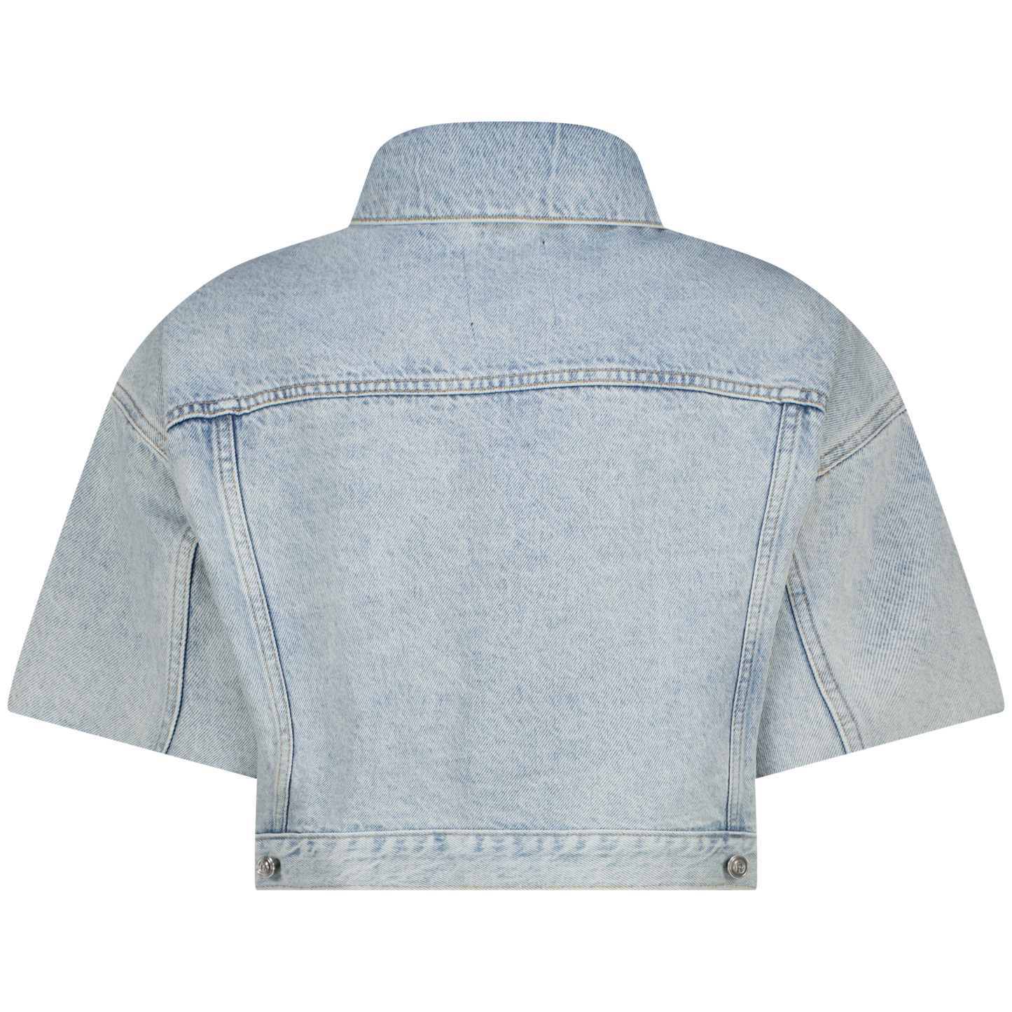 Clementine Croped Denim Jacket- Raizzed